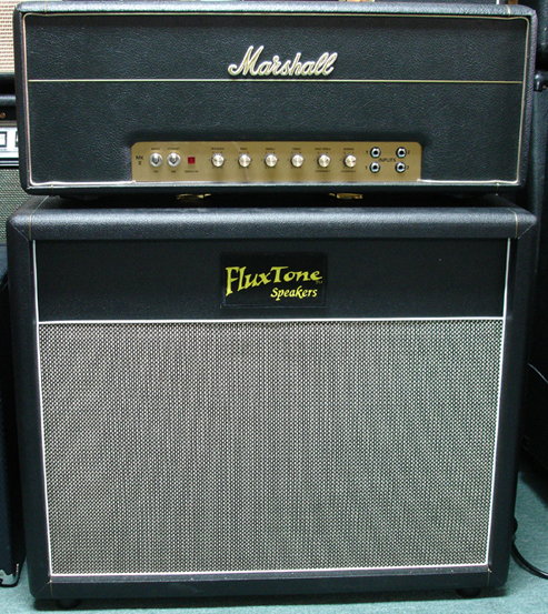 Notice how a full sized Marshall sits comfortably on the Extension cab.